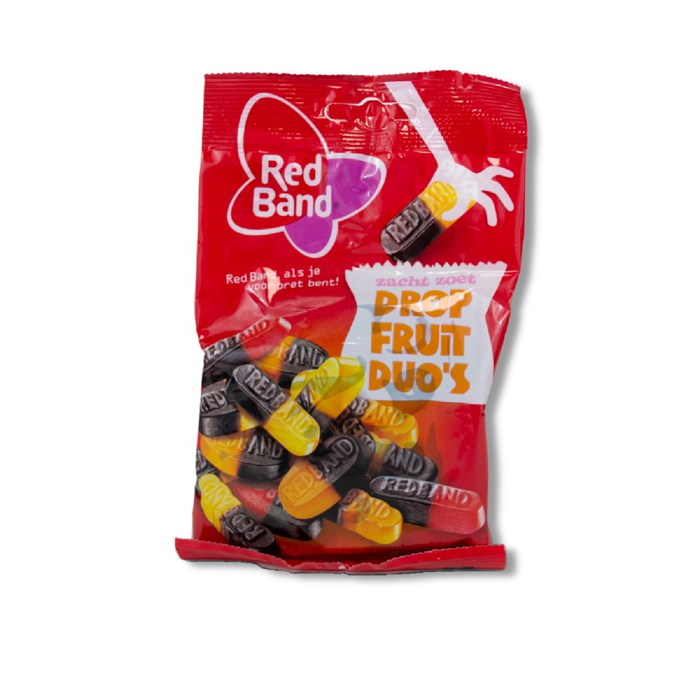 RED BAND Licorice & Fruit Duo (Dropfruit) 120gr
