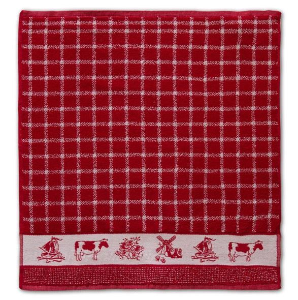 DDDDD DDDDD Dutchie - Red HAND Towel 20 X 22 inch